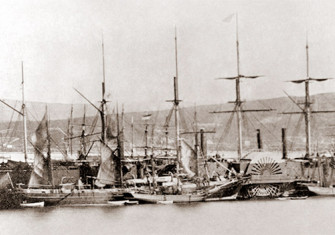 The SS Great Eastern in 1866