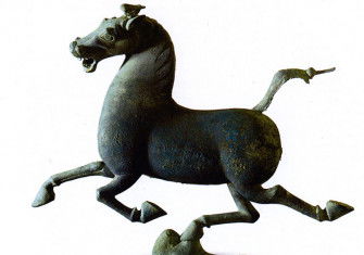 Flying Horse, East Han Dynasty.Bronze. Gansu Provincial Museum