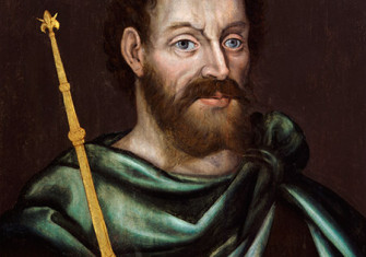 Portrait of King John by an unknown artist. c.1620. 
