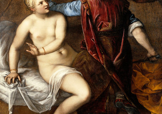 Unremitting: The Rape  of Lucretia, by Alessandro Varotari, 17th century.