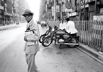 Moral quandary: Naguib Mahfouz in Cairo, 1989.