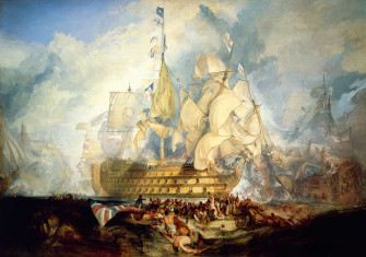 The Battle of Trafalgar, 21 October 1805, J.M.W. Turner, 1823-4