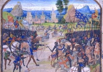 Battle of Poitiers (miniature of Froissart)