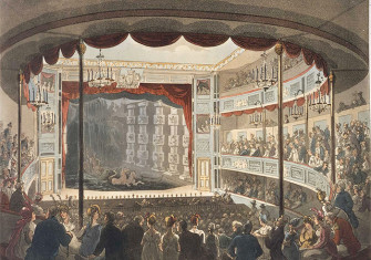 Sadler’s Wells Theatre, London in 1808.
