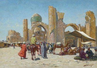 Samarkand, by Richard-Karl Karlovitch Zommer.