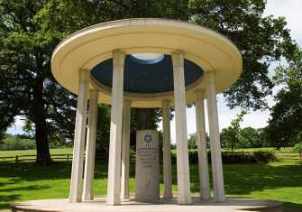 The American Bar Association's Magna Carta memorial at Runnymede.