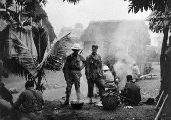 At war: French soldiers in Madagascar, May 1947 Ⓒ AFP/Getty Images