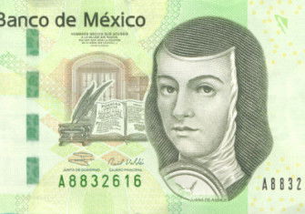 The 200 peso note, featuring Juana Inés de la Cruz (1992-present)