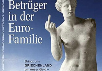 Cover of German magazine Focus, February 2010
