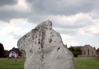 Standing stone at Avebury. Photo by Eleanor Warren. 