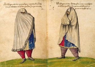 A new life: a moorish woman in Granada, from Christoph Weiditz’s Trachtenbuch, 1530s.