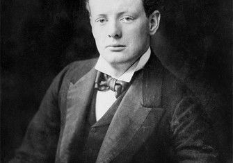 Churchill in 1900