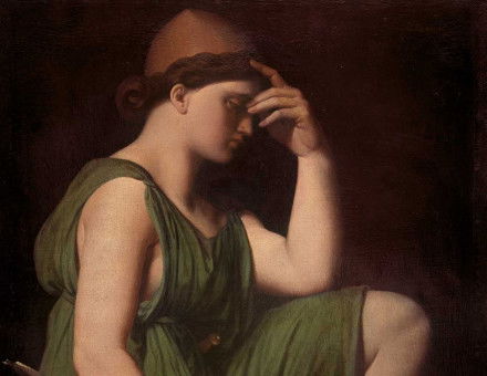 Odysseus, study for The Apotheosis of Homer, by Jean-Auguste-Dominique Ingres, c.1850 © Bridgeman Images.