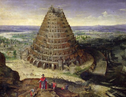 The Tower of Babel, by Lucas van Valckenborch, 1594.
