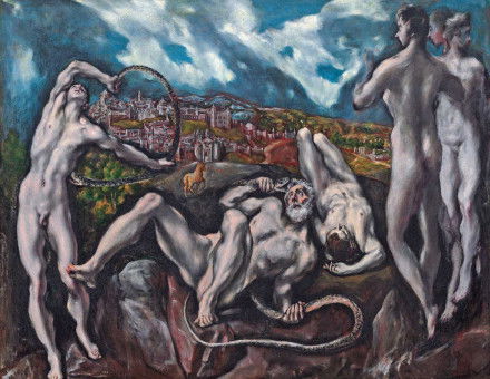 Laocoön, by El Greco, c.1610, National Gallery  of Art, Washington © Bridgeman Images.