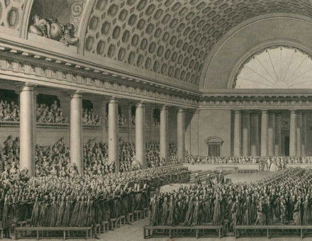 National Assembly at Versailles, 17 June 1789. 