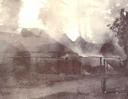 Burning of Arochukwu during Anglo-Aro War after the British captured it