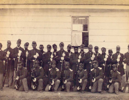 107th Regiment, US Colored Troops, 1865. 