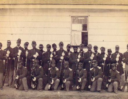 107th Regiment, US Colored Troops, 1865. 