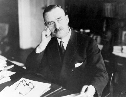 Thomas Mann, author of The Magic Mountain, 1930.