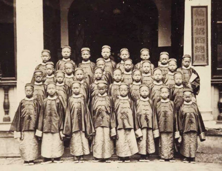 China’s first group of government-sponsored overseas students, by Milton Miller, 1872.