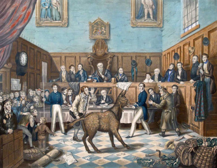 The Trial of Bill Burns, by P. Mathews, 19th century.