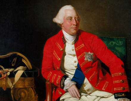 George III by Johann Zoffany, 1771.
