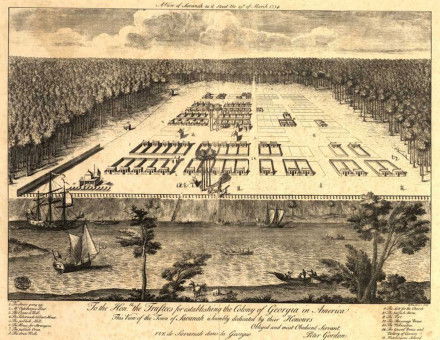 A view of Savannah, March 1734