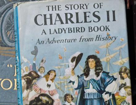 Lawrence du Garde Peach’s Ladybird book on Charles II. Alamy.