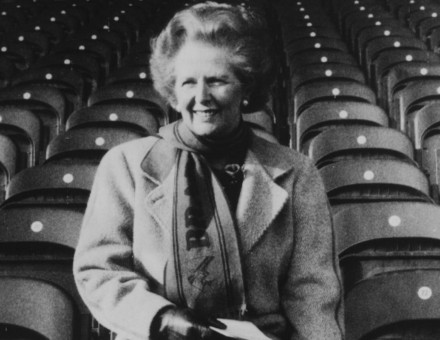 Margaret Thatcher at Bradford FC