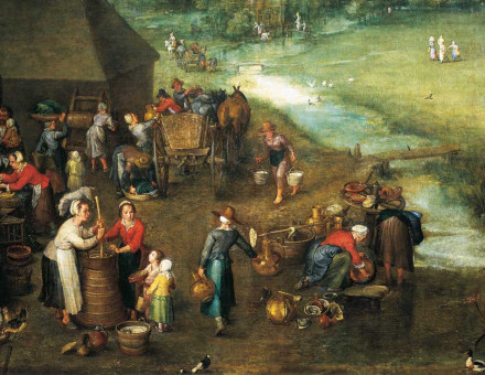 Life in the Countryside, by Jan Brueghel the Elder, 17th century.