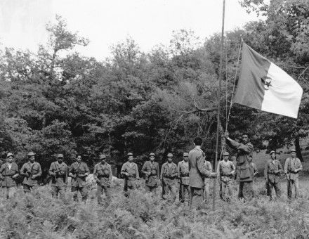 Soldiers of the National Liberation Army during the Algerian War of Independence.