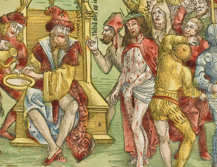 Pilate Washing His Hands, from Passio domini nostri Jesu Christi