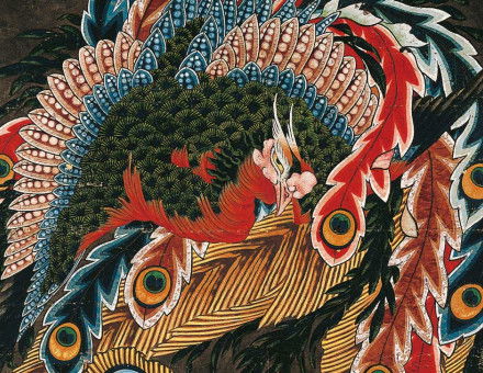 Phoenix by Hokusai, Japan, c.1835.