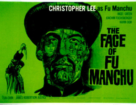Poster for The Face of Fu Manchu, 1965.