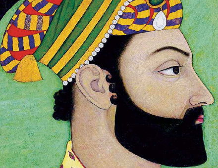 Ahmad Shah Durrani, father of Prince Darab, Mughal School, 1757. CPA Media Co. Ltd/TopFoto.