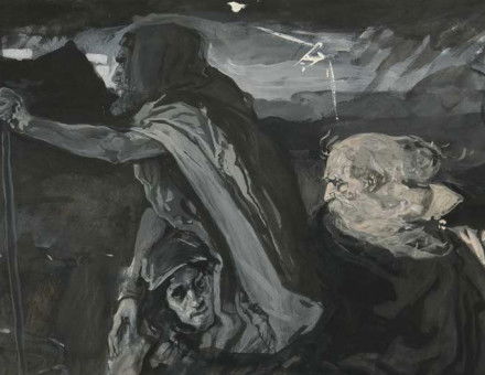 Study for King Lear (detail)