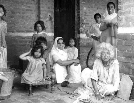 Refugees from West Punjab and Dera Ismail Khan at the Kingsway Camp.