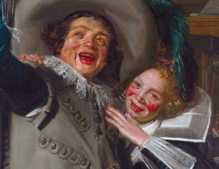 Yonker Ramp and His Sweetheart, by Frans Hals, 1623