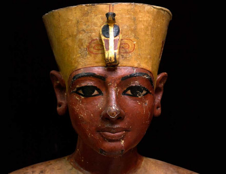 The ‘mannequin’ of Tutankhamun. 