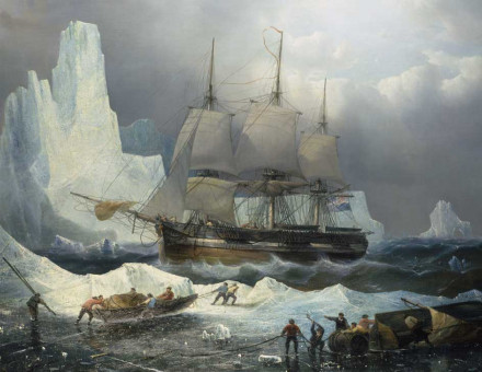 HMS Erebus in the Ice, 1846