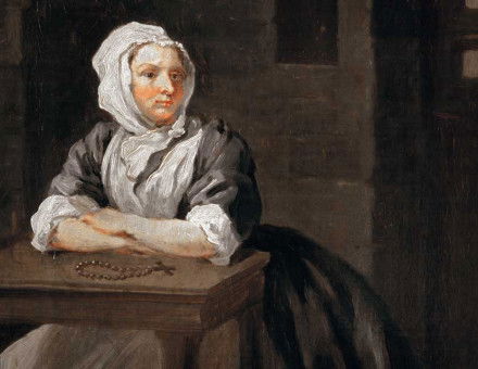 Sarah Malcolm by William Hogarth, 1733.