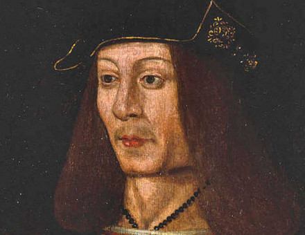 James IV of Scotland,  17th century. Wiki Commons.