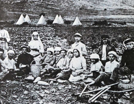 The first Aliyah, early Jewish immigrants to Ottoman Palestine, 1882-1903.