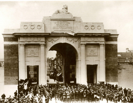 Sacred ground:  the unveiling of the Menin Gate, Ypres, 24 July 1927