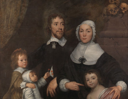 An English Puritan family by William Dobson, c. 1645. Yale Center for British Art, Paul Mellon Collection. Public Domain.