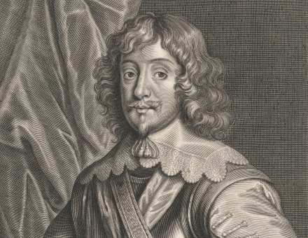 Henry Rich, 1st earl of Holland, c. 1635. Rich commanded the Royalist forces at the Battle of Surbiton, 1648. Yale Center for British Art, Paul Mellon Collection. Public Domain.