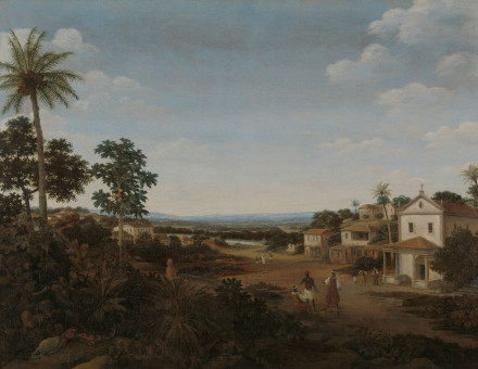 Landscape in Brazil, by Frans Jansz Post, c. 1665-69. Rijksmuseum. History Today.