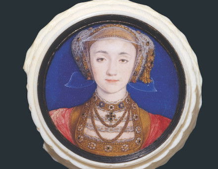 Portrait of Anne of Cleves, by Hans Holbein the Younger, 1539. The Victoria & Albert Museum.