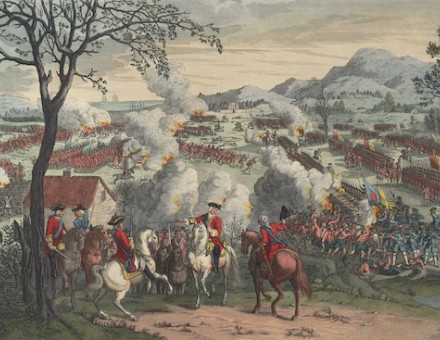 The battle of Culloden, etching after Heckel, c.  1797. Prints, Drawings and Watercolors from the Anne S.K. Brown Military Collection. Brown Digital Repository. Brown University Library. Public Domain.